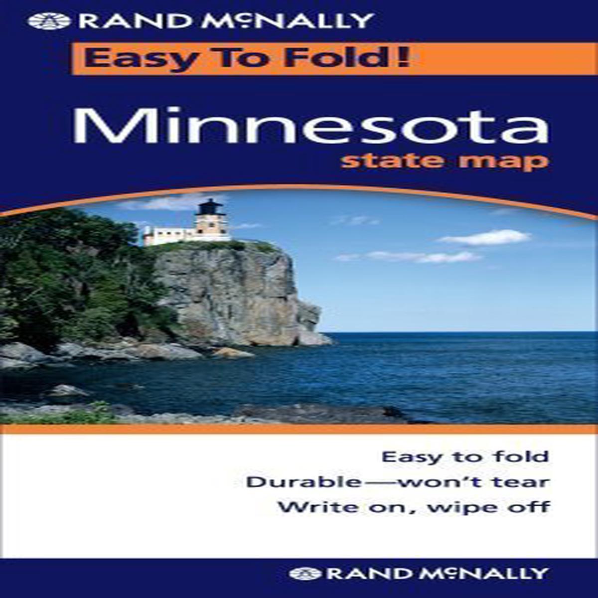 Rand McNally Easy To Fold: Minnesota (Laminated) by Rand McNally (2009-06-02) [Map]