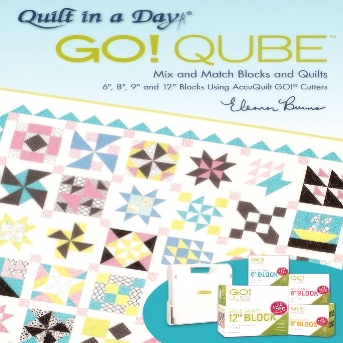 Freight Damaged – GO! Qube – Mix and Match Blocks and Quilts Book – Damaged Seconds