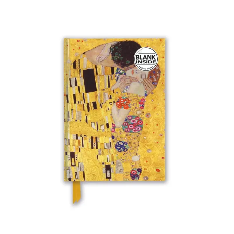 Gustav Klimt: The Kiss (Foiled Blank Journal)