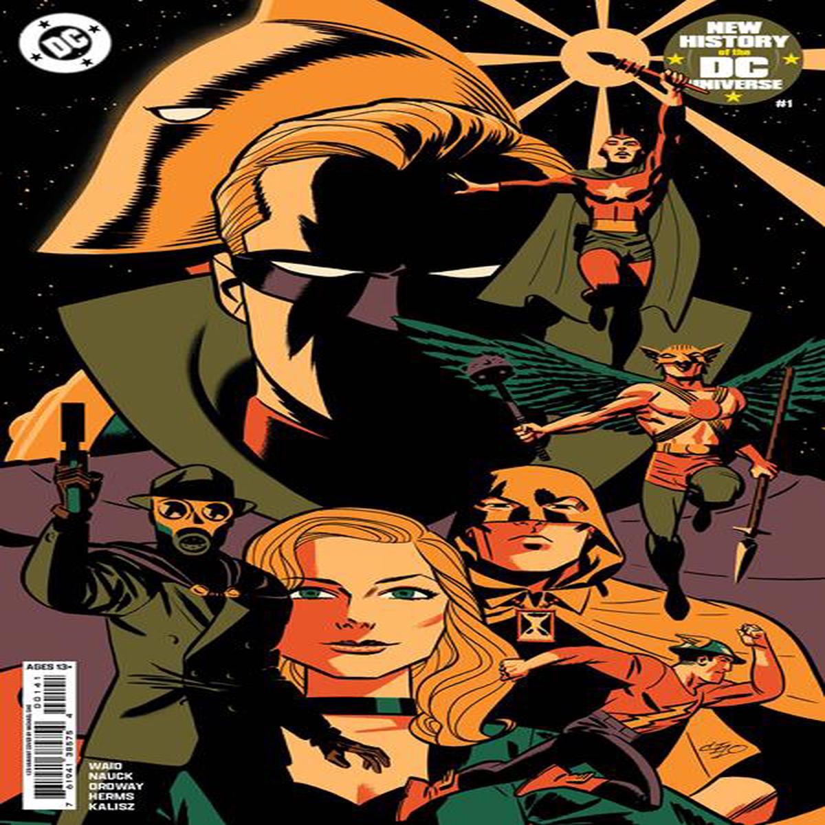 NEW HISTORY OF THE DC UNIVERSE #1 (OF 4) CVR H 1:25 MICHAEL CHO CARD STOCK VARIANT 2025