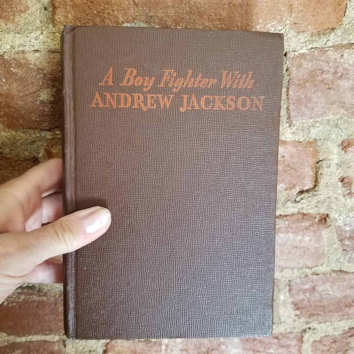 A Boy Fighter With Andrew Jackson – H.C. Thomas 1946 Whitman Publishing vintage HB