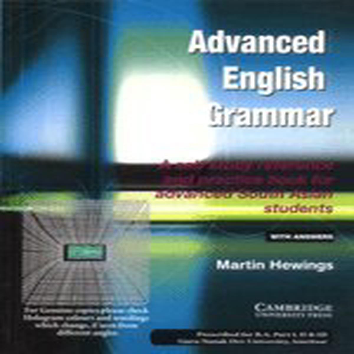 ADVANCED ENGLISH GRAMMAR : (PUNJAB ED): Amritsar University (Grammar in Use)