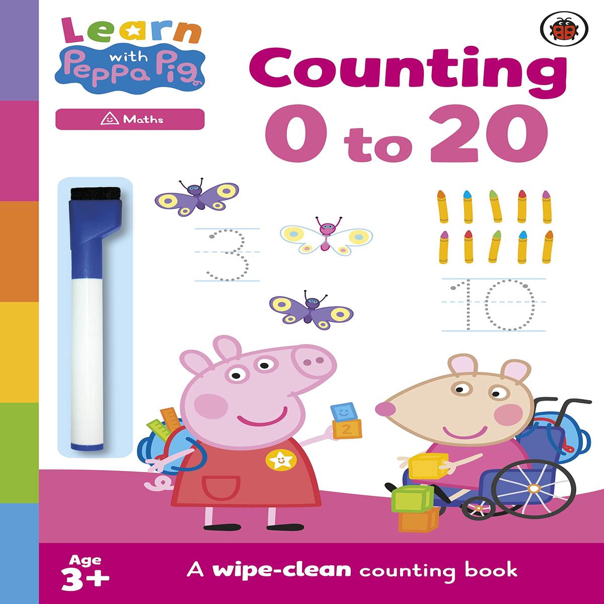 Learn with Peppa: Counting 020: Wipe-Clean Activity Book