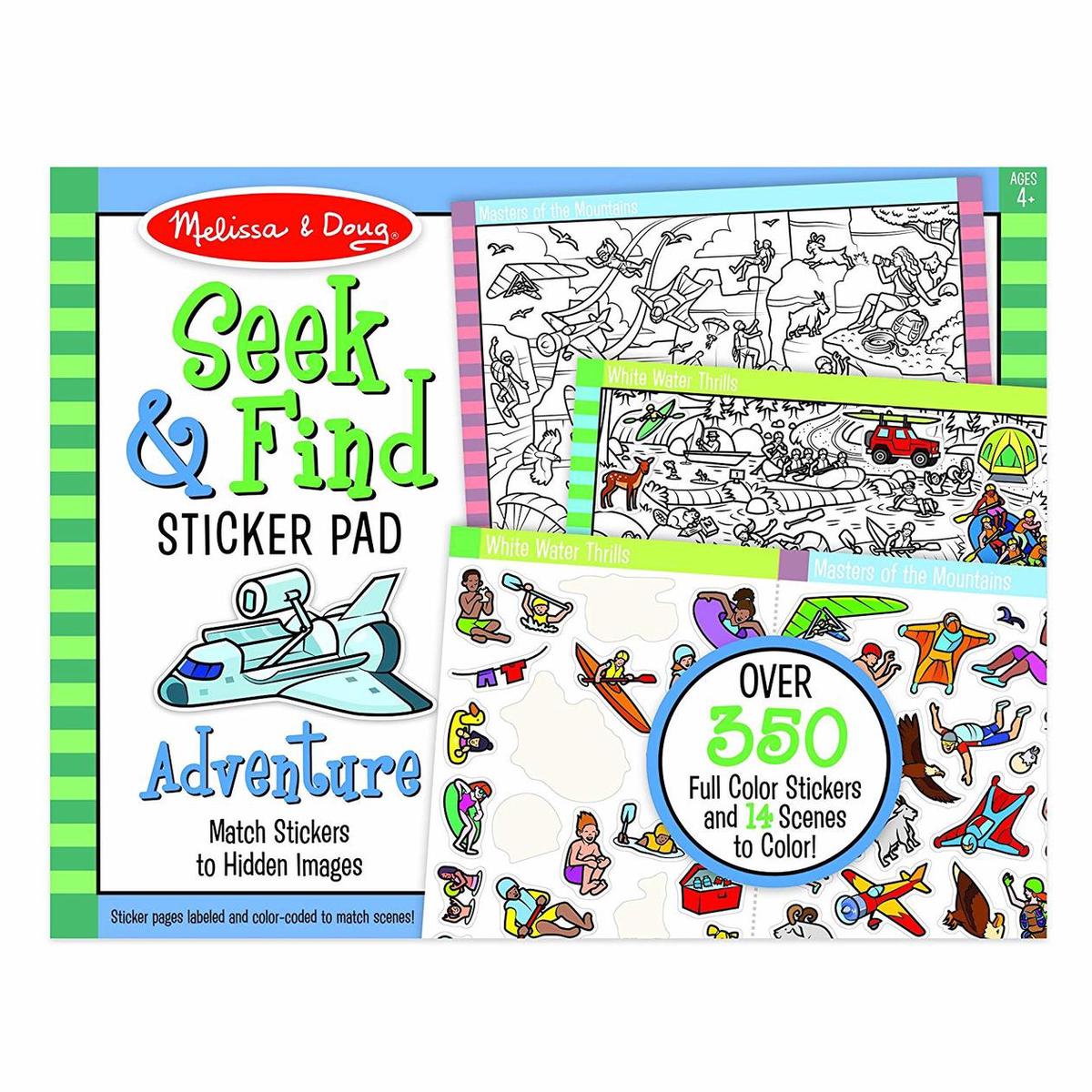Seek & Find Sticker Pad Adventure