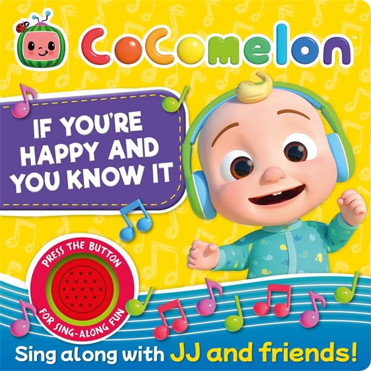 CoComelon: If You’re Happy and You Know It (Sound Books) | Interactive Musical Board Book for Toddlers