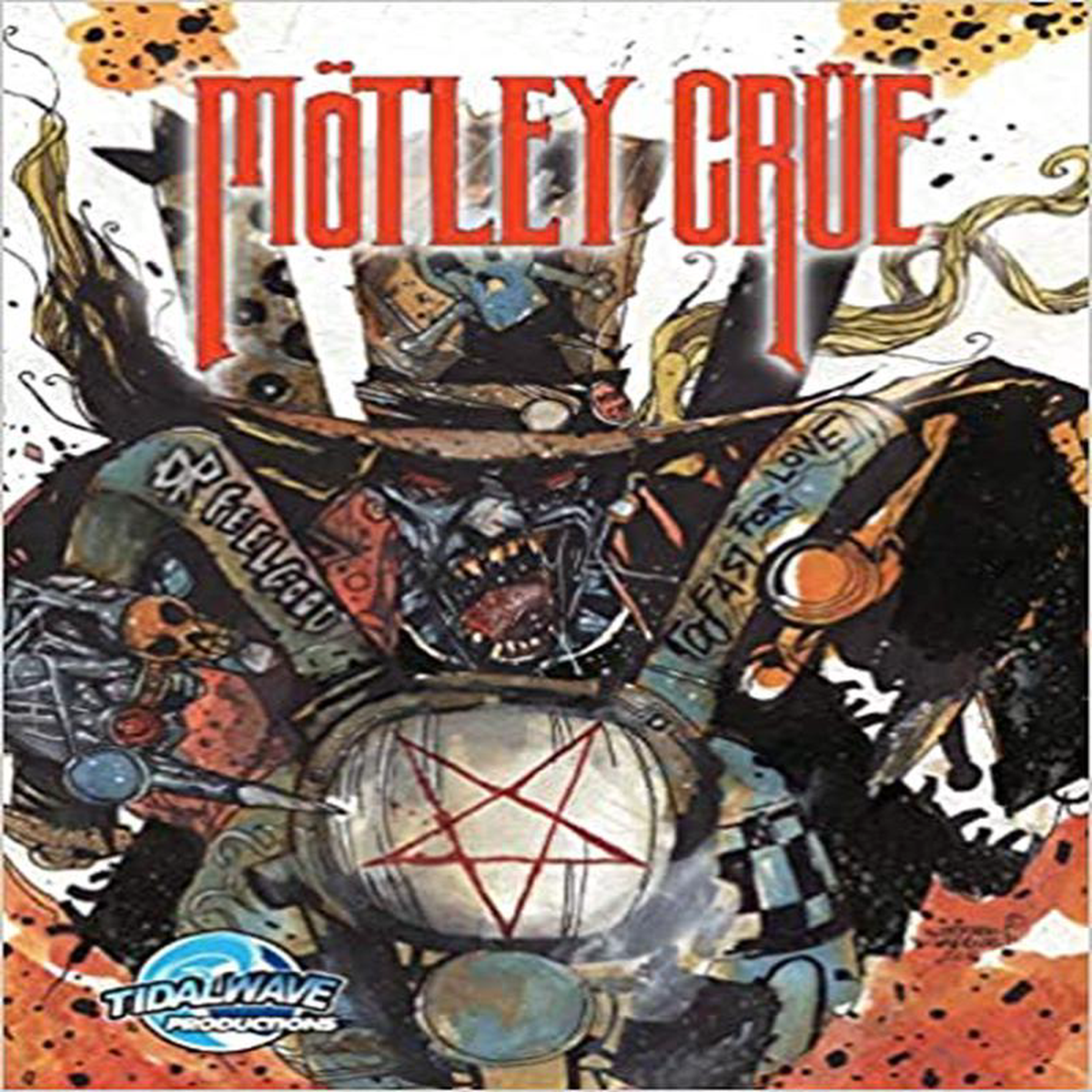 ORBIT: MOTLEY CRUE: LIVIN\ THE FAST LIFE COMIC BOOK