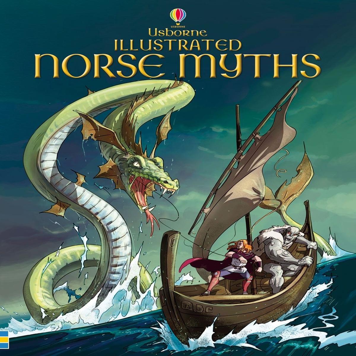 Illustrated Norse Myths Book