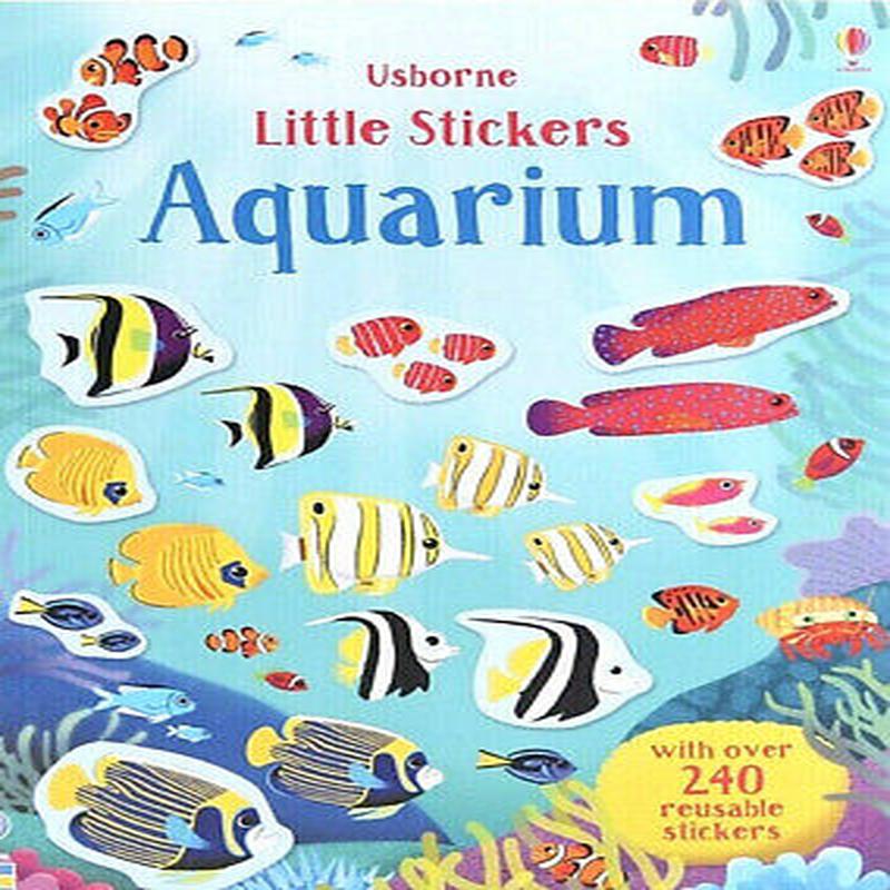 Little Stickers Book Aquarium