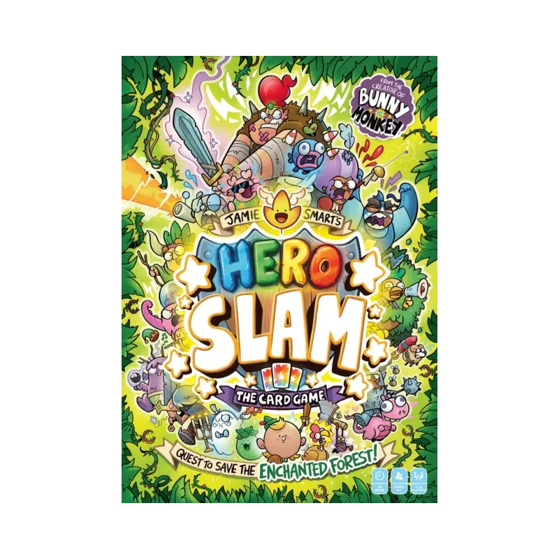 Jamie Smarts Hero Slam : The brand new card game from the no 1 bestselling creator of Bunny vs Monkey