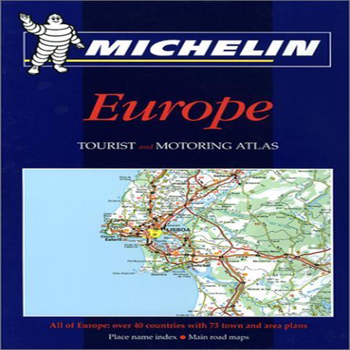 Michelin Touring and Motoring Atlas Europe: 2001 (Michelin Tourist and Motoring Atlases) [Hardcover] Guides Touristiques Michelin