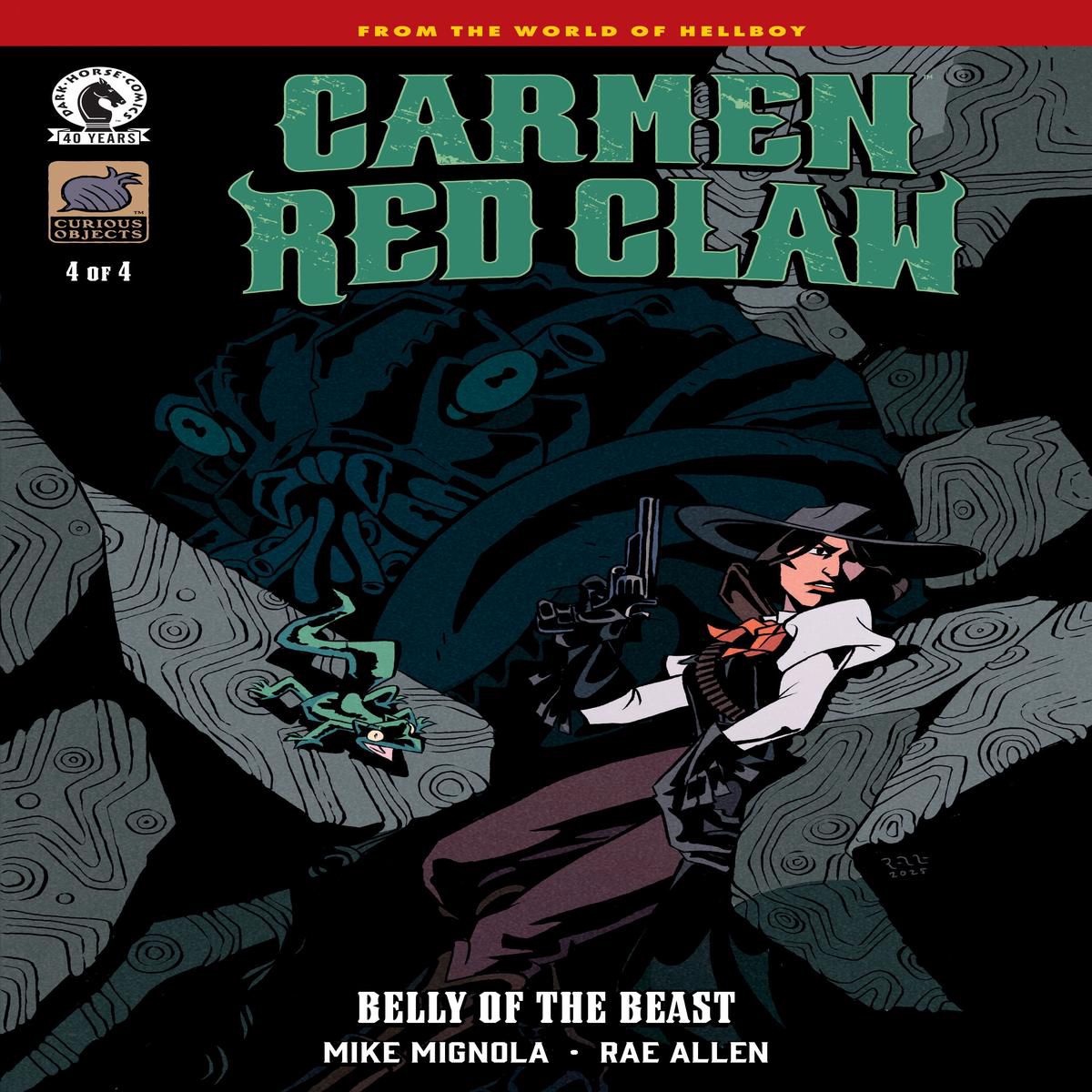 04152026 Carmen Red Claw Belly of the Beast 4 (CVR A) (Rae Allen)