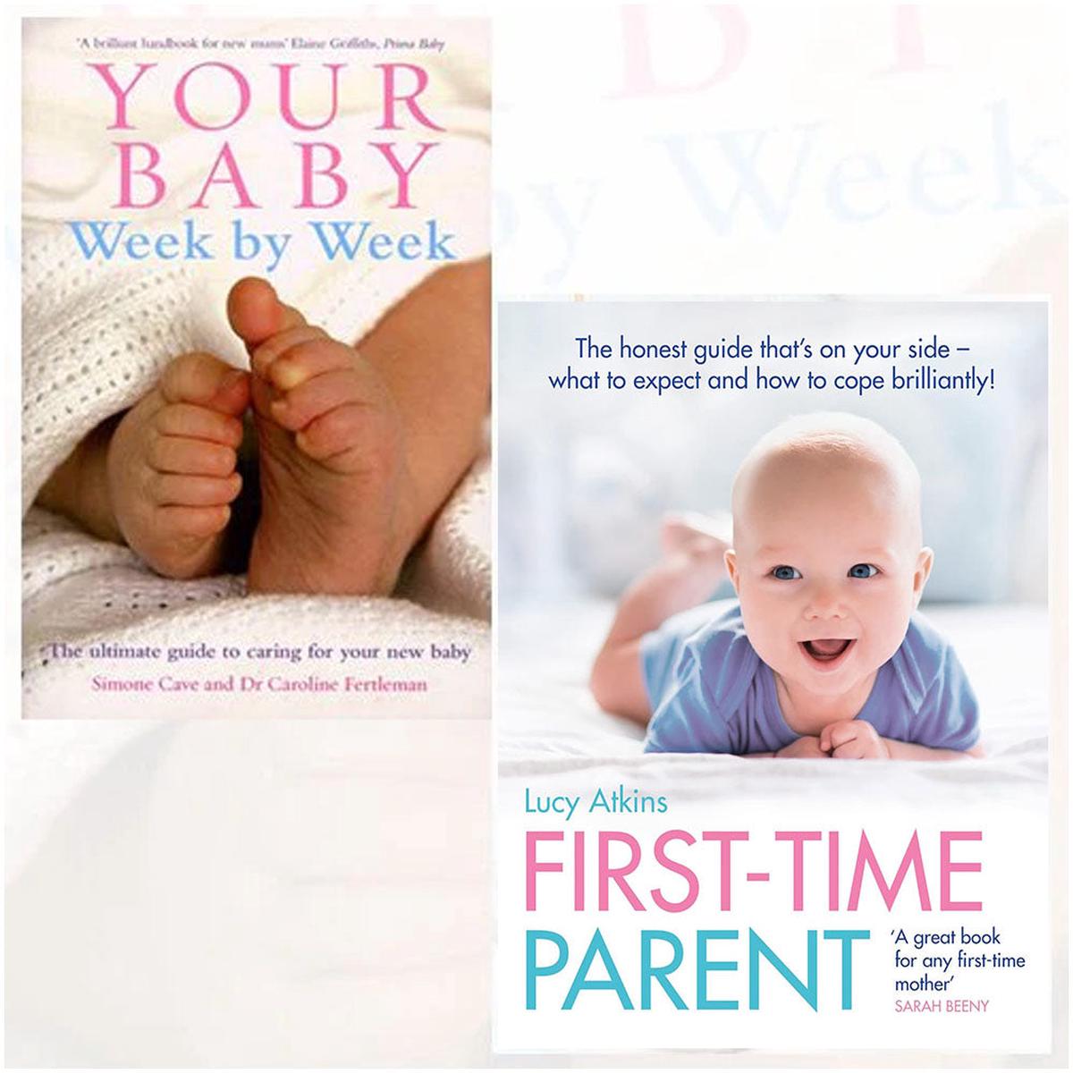 Your Baby Week By Week & First-Time Parent 2 Books Collection Set - Non Fiction - Paperback