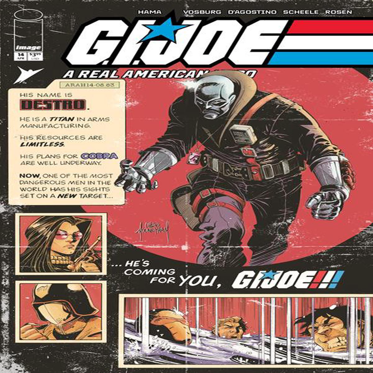 04292026 GI JOE A REAL AMERICAN HERO 14 HAMA FILES EDITION CVR B CHRIS MOONEYHAM VAR