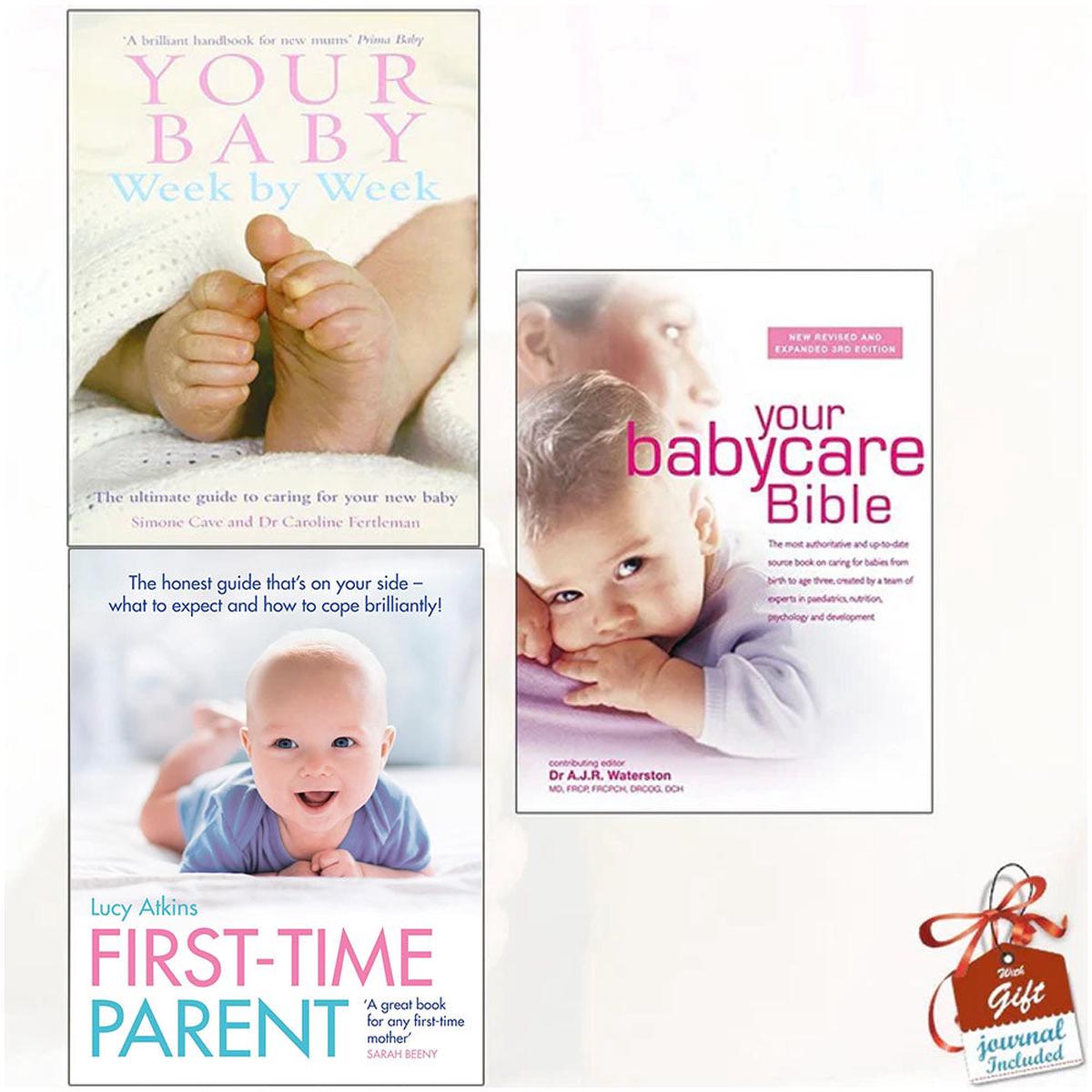 Your Baby Week By Week, First-Time Parent & Your Babycare Bible 3 Books Collection Set - Non Fiction - Mixed Format