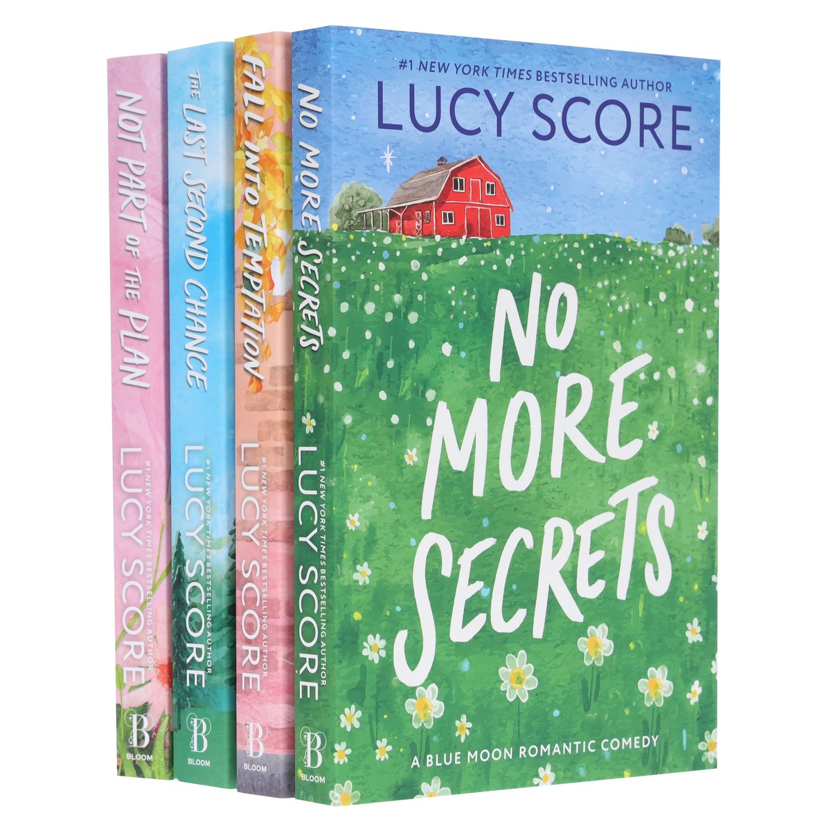 A Blue Moon Romantic Comedy Series by Lucy Score 4 Books Collection Set - Fiction - Paperback