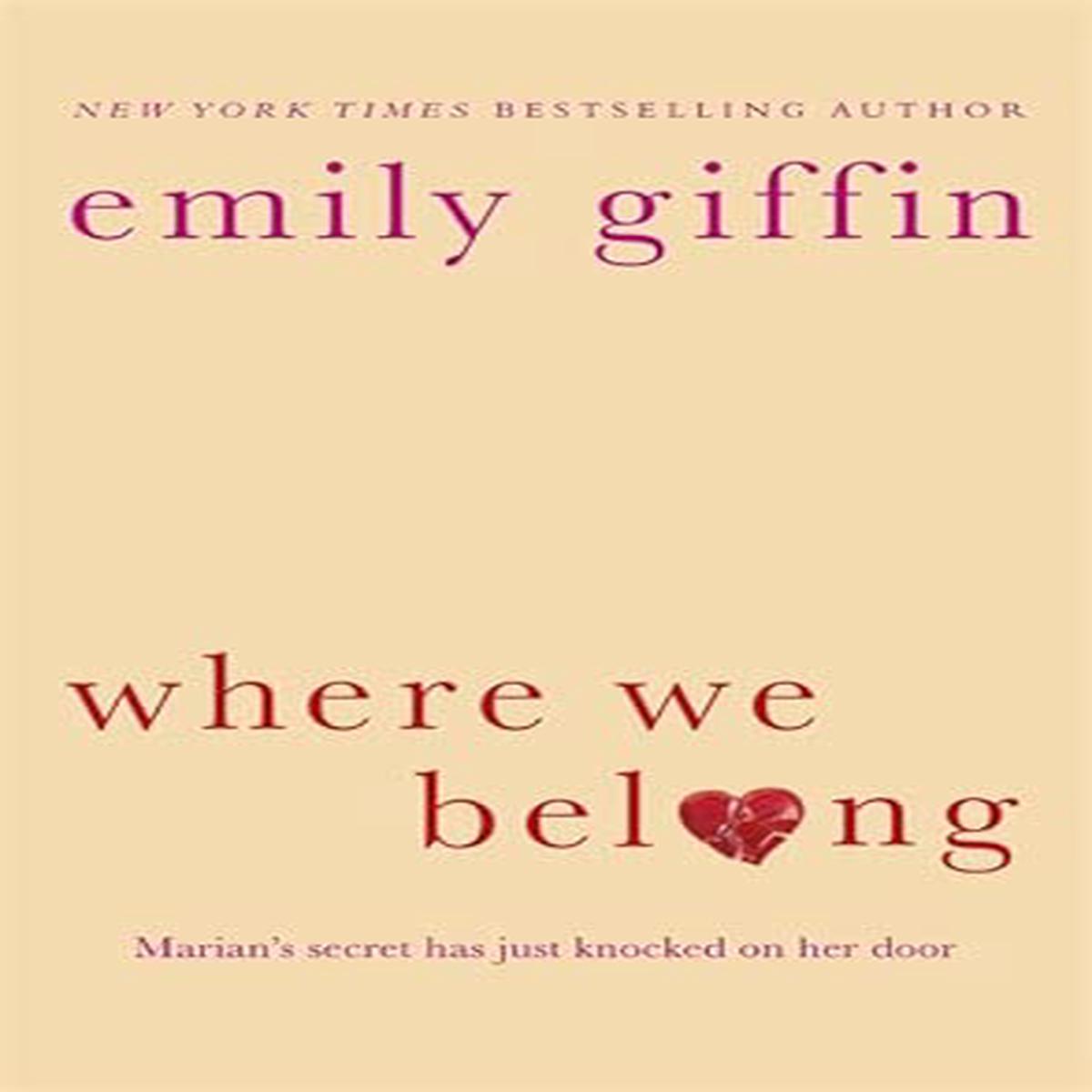 Where We Belong, Emily Gifford