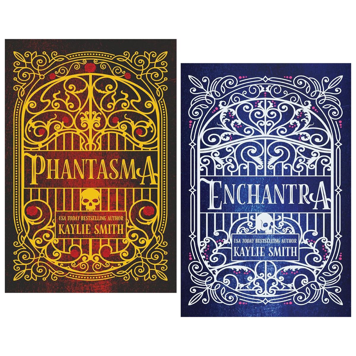 Wicked Games Series by Kaylie Smith (Phantasma & Enchantra) 2 Book Sprayed Edges Collection Set - Fiction - Hardback