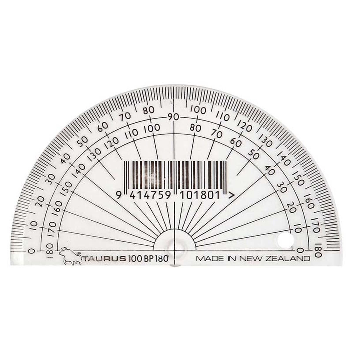 Taurus Protractor 10cm 180