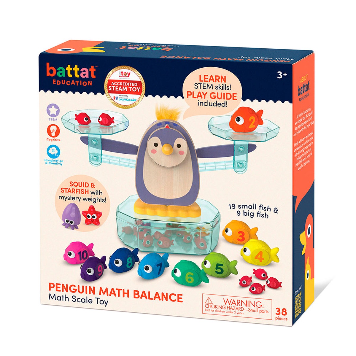 Battat Penguin Math Balance Stem Toy