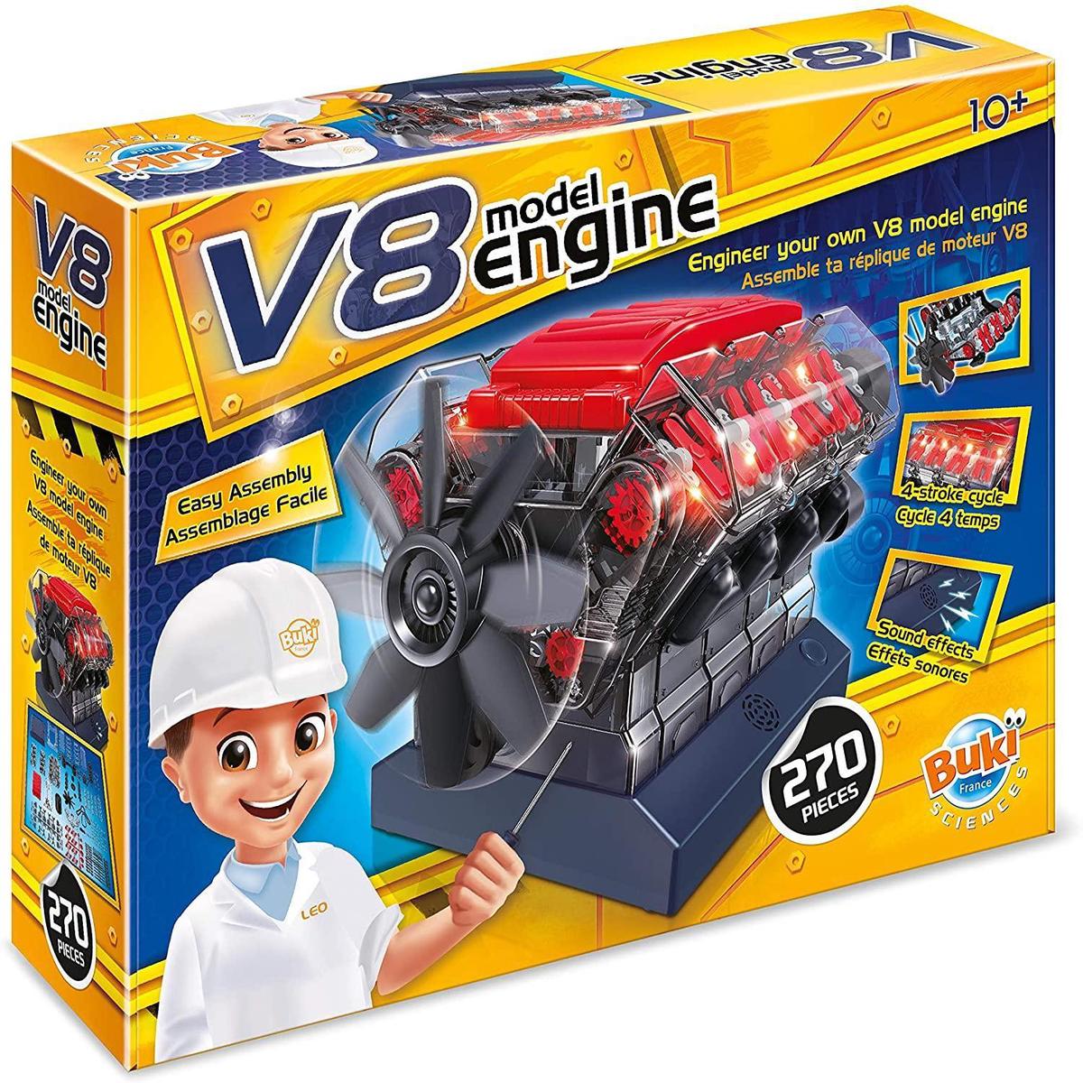 BUKI France 7161 Engine V8 Construction Set