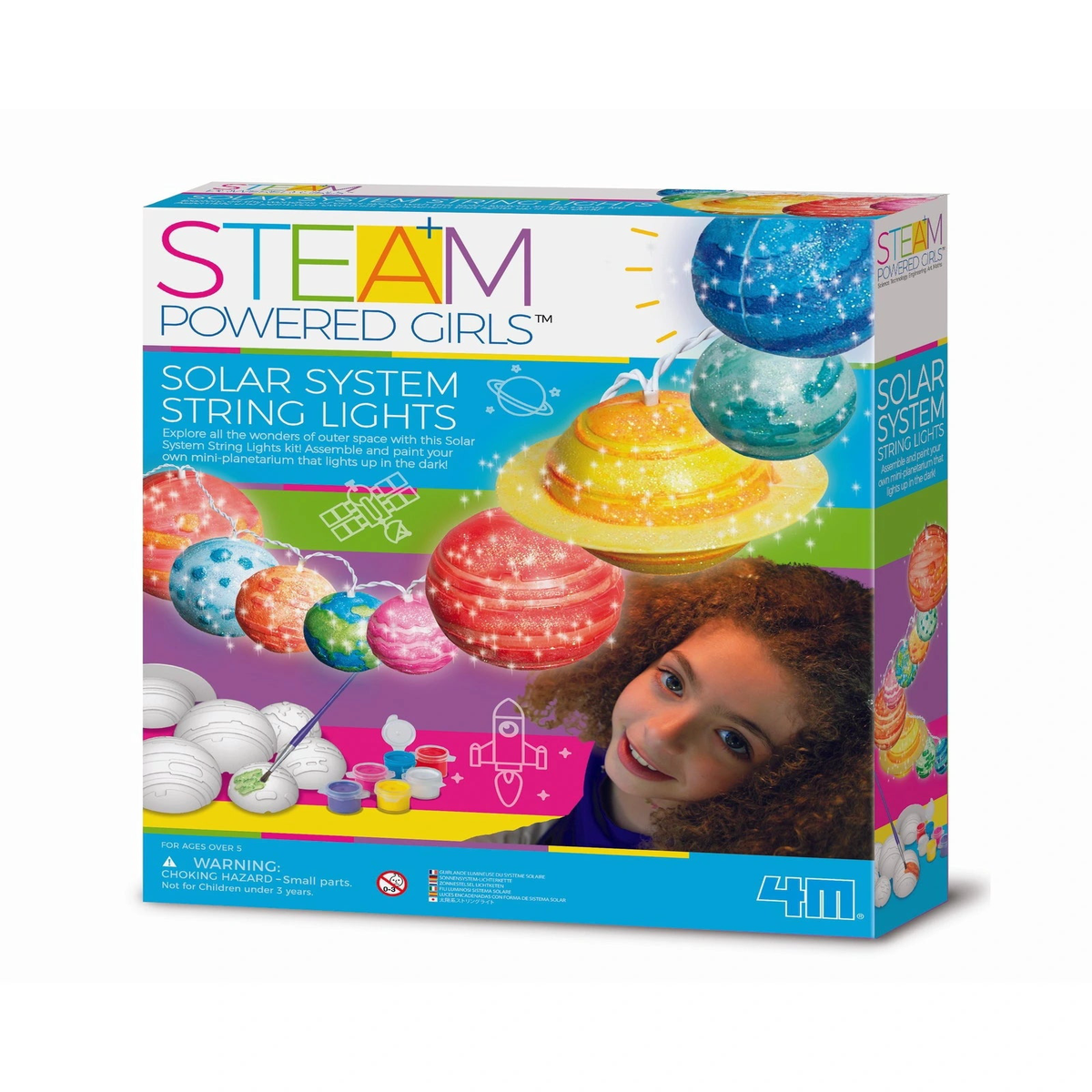 STEAM Powered Solar System String Lights