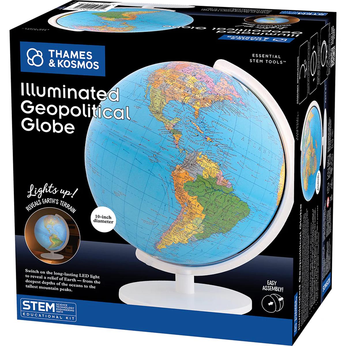 The Thames & Kosmos Illuminated Geopolitical Globe