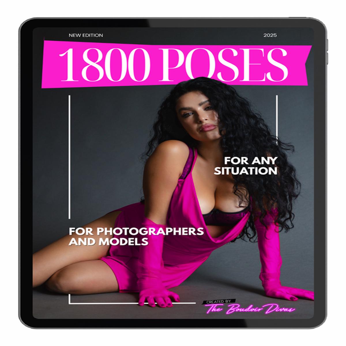 1500 Poses | Posing reference guide for boudoir photographers