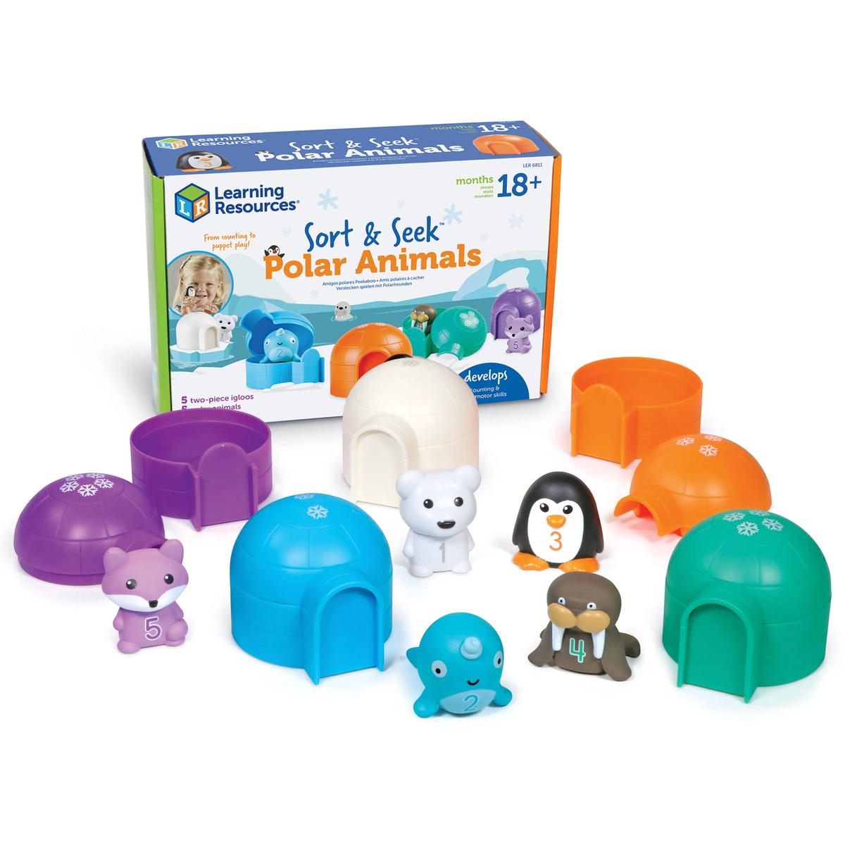 Sort Seek Polar Animals