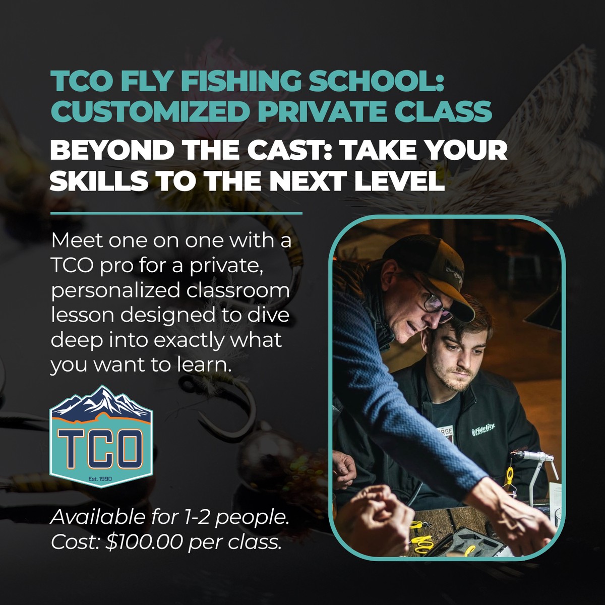 TCO Fly Fishing School: Beyond the Cast - Take your fly fishing knowledge to the next level - State College