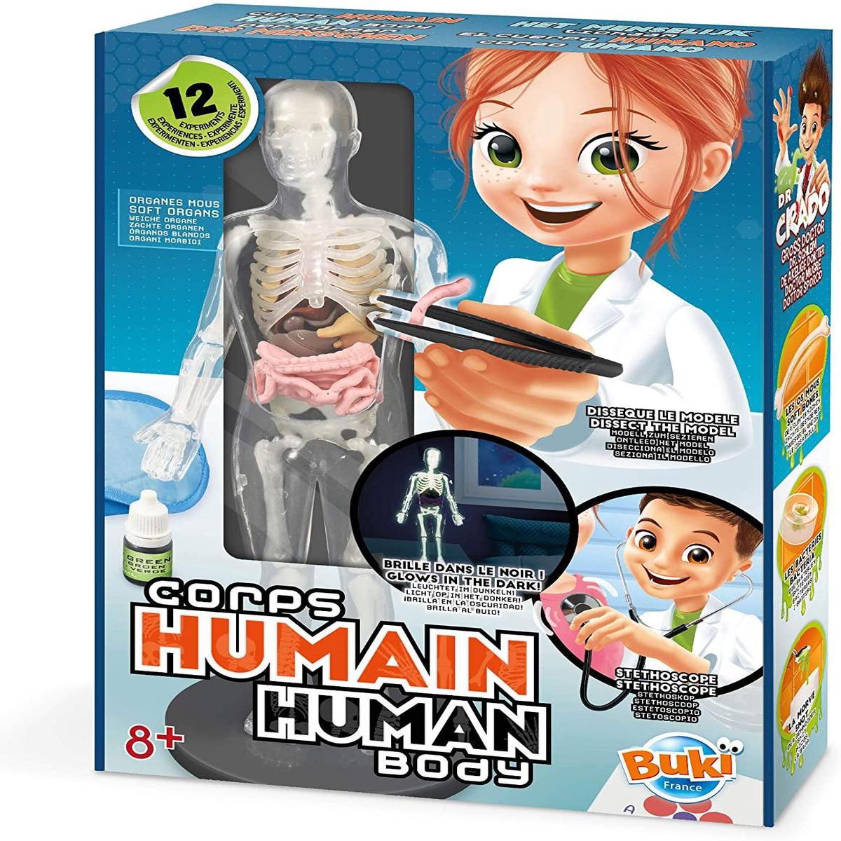 BUKI France 2163 Human Body Science Playset Education