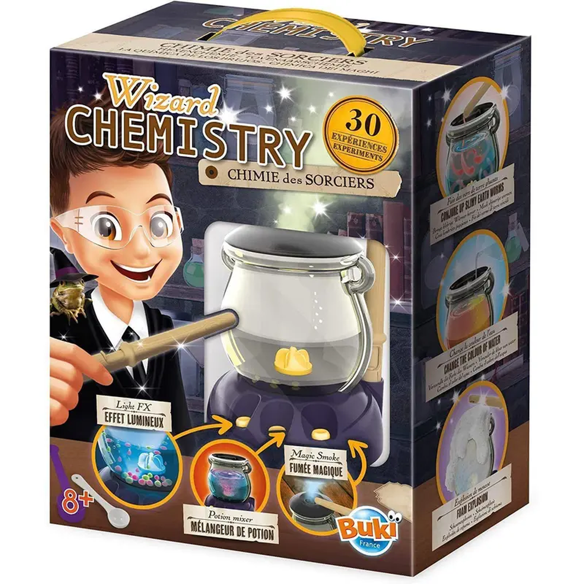 BUKI France 8366 8211 Wizard Chemistry Education
