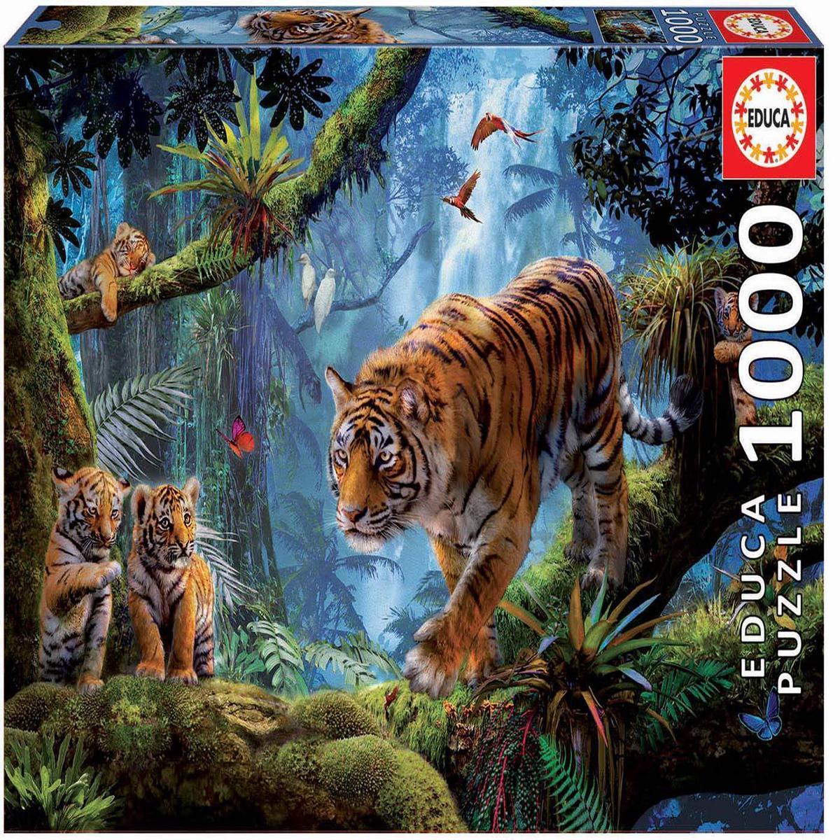 Tigers In The Tree 1000 Puzzle