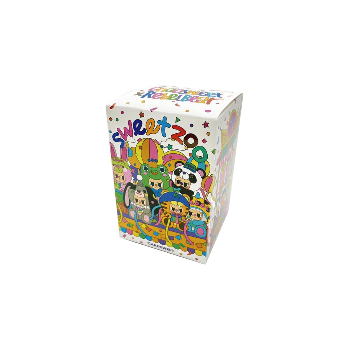 Pop Cuppo Rebel Bears Sweet Zoo verzamelfiguur beer, schattige dieren, kawaii-design en kleurrijk vinyl, miniatuur verzamelaarsserie speciale serie