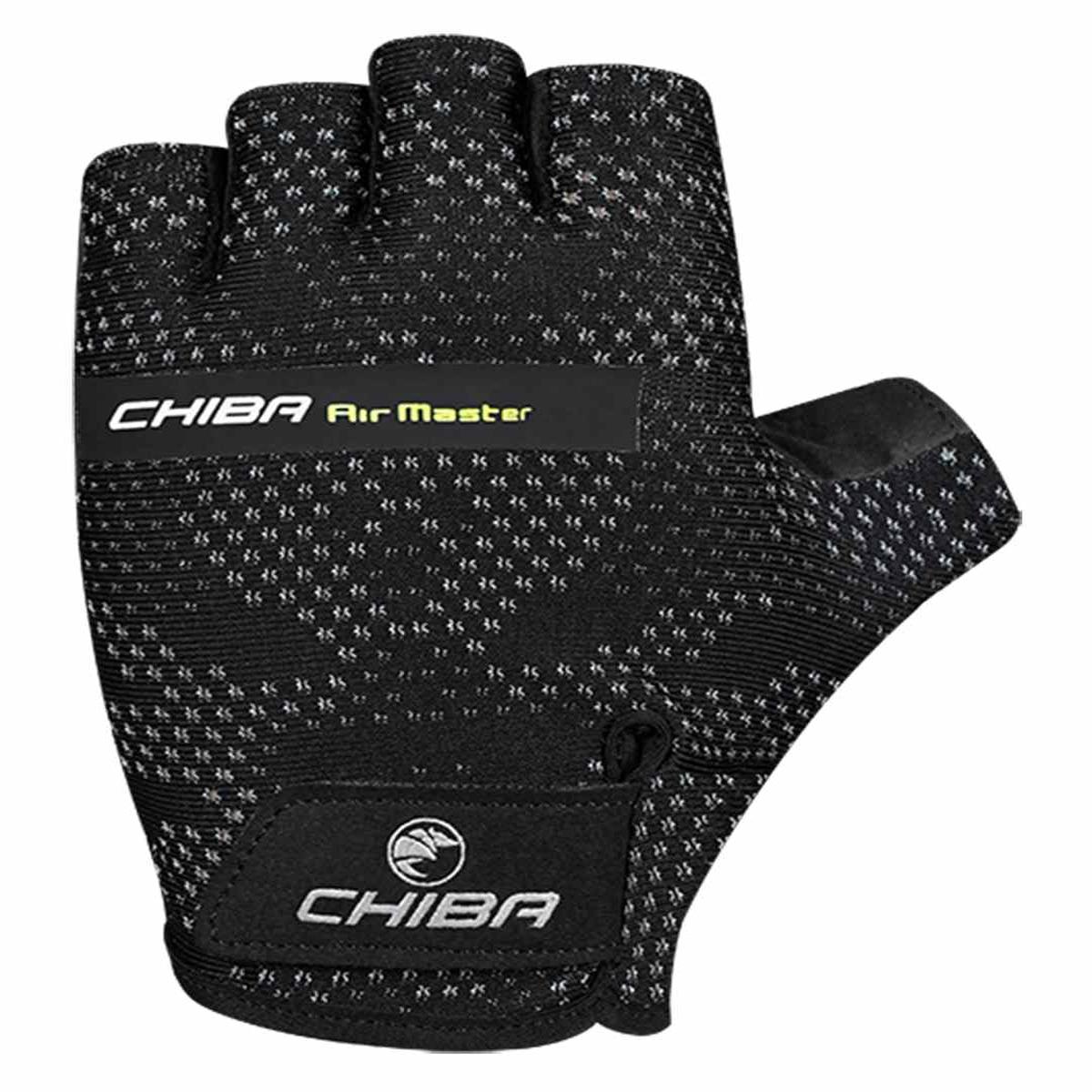 Chiba Air Master Cycling Gloves Short Black 2026