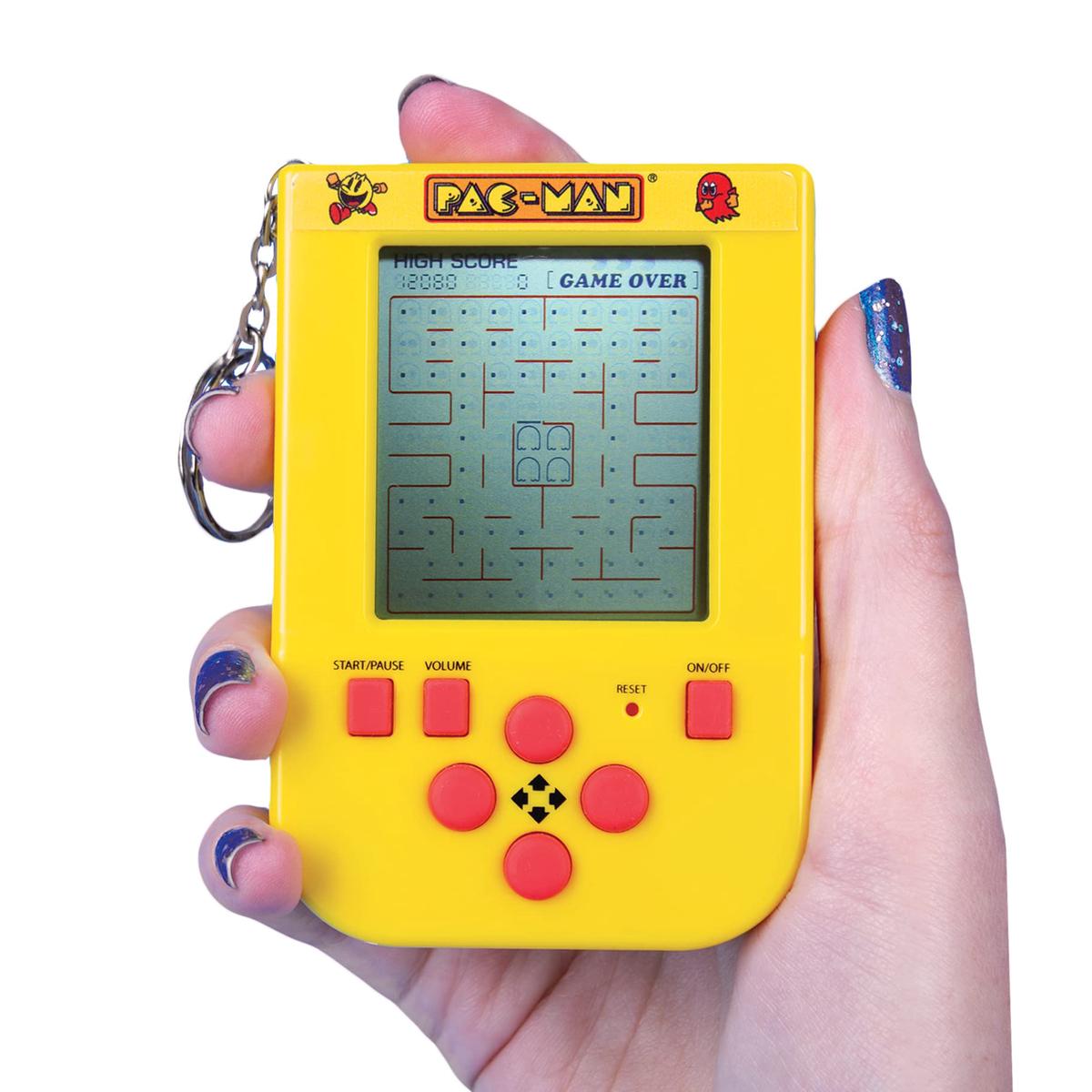 Pac-Man Mini Retro Handheld Video Game Keychain