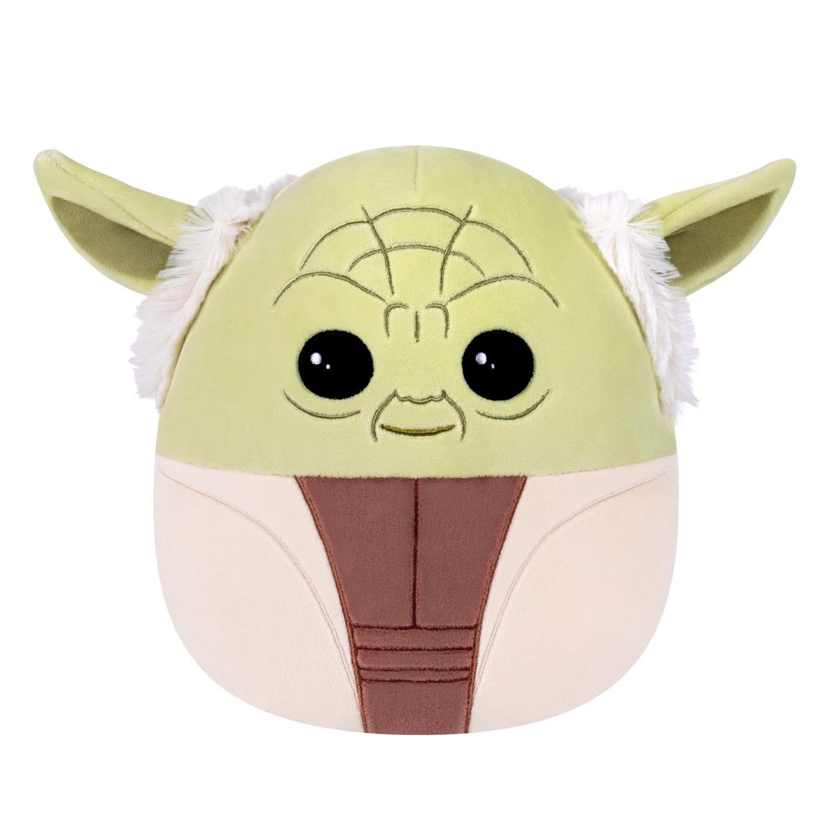 Squishmallows SQDI01956 - Star Wars Yoda 20 cm, offizielles Jazwares Plsch, superweiches Kuscheltier