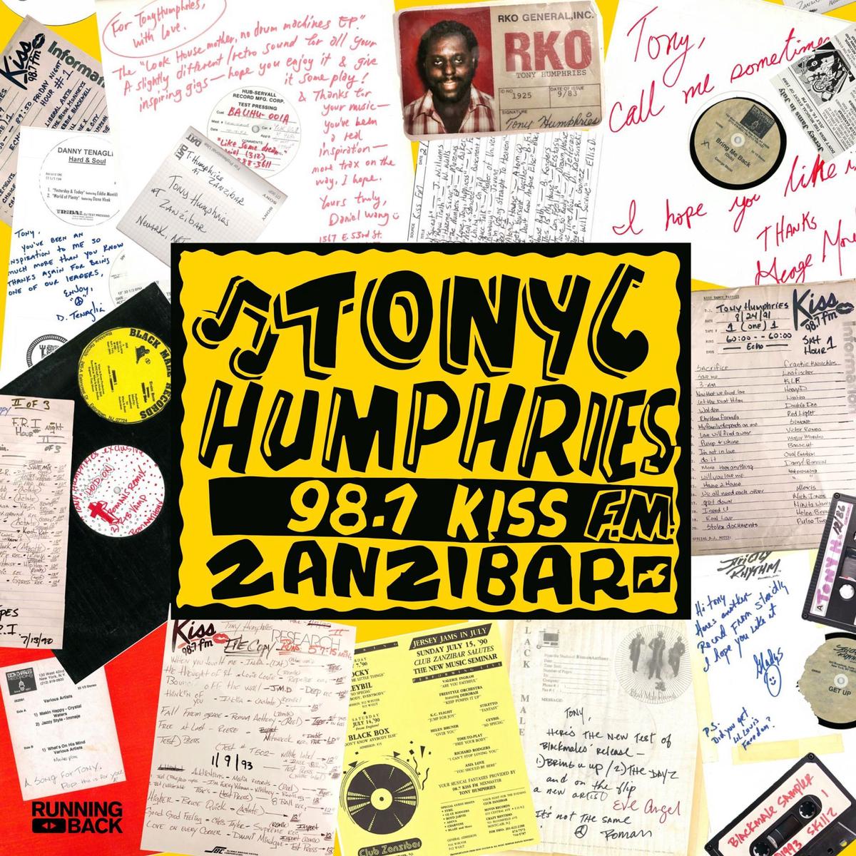 Tony Humphries: Running Back Mastermix - Kiss FM Zanzibar Years