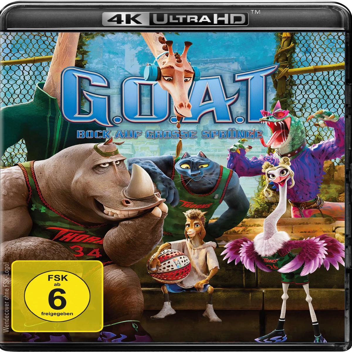 G.O.A.T. - Bock auf groe Sprnge (4K-UHD+Blu-ray