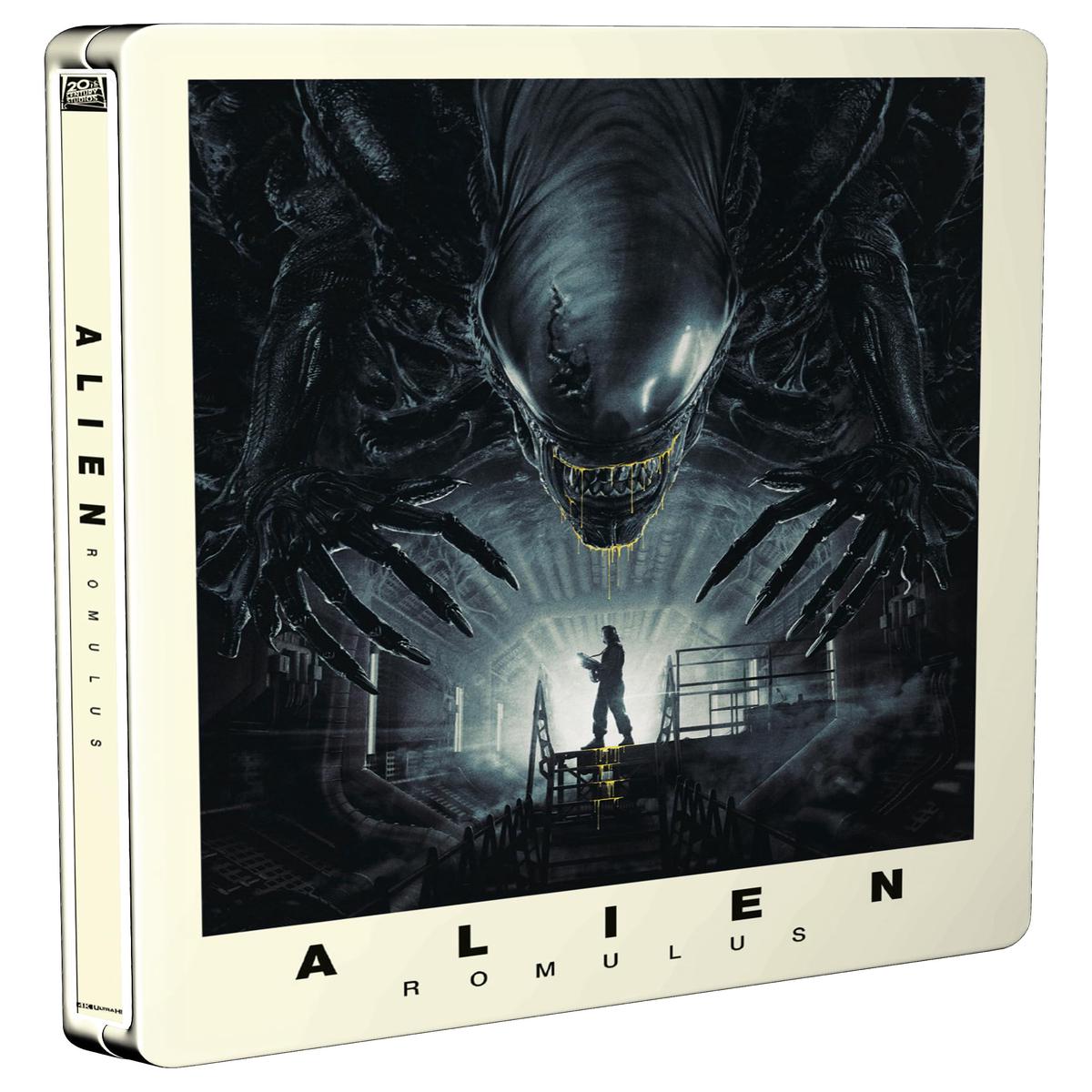 Blu-Ray 4K Uhd Alien: Romulus (Steelbook Variant Artwork) (4K Ultra Hd + Blu-Ray