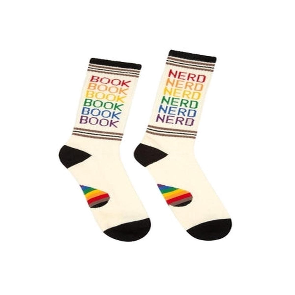Book Nerd Pride Gym Socks Large
