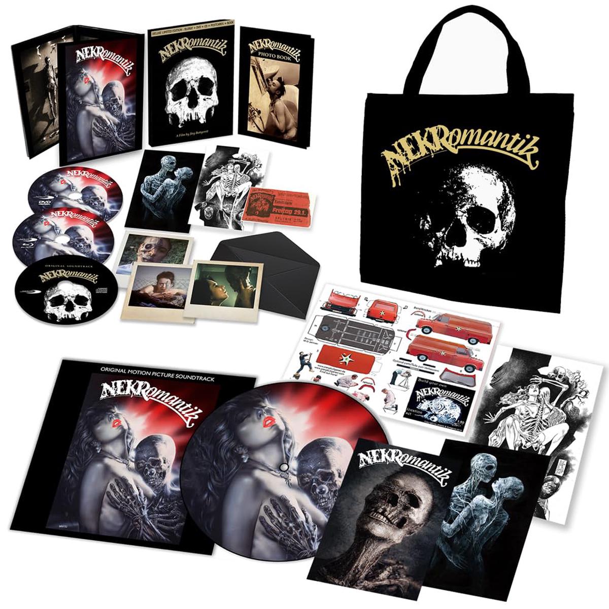 Nekromantik (Deluxe Limited 100 Copies Picture Disc Book + Postcards + Art Inserts