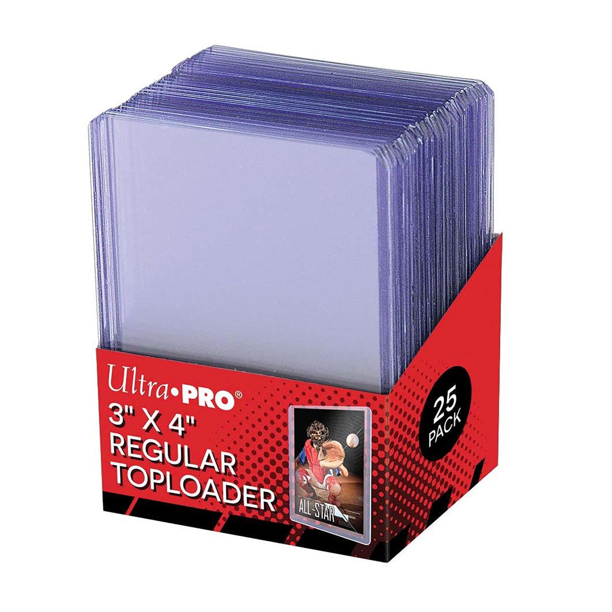Ultra Pro Toploaders 3x4 Clear Regular ct25 Card Game CT25 (3x4) AW0648