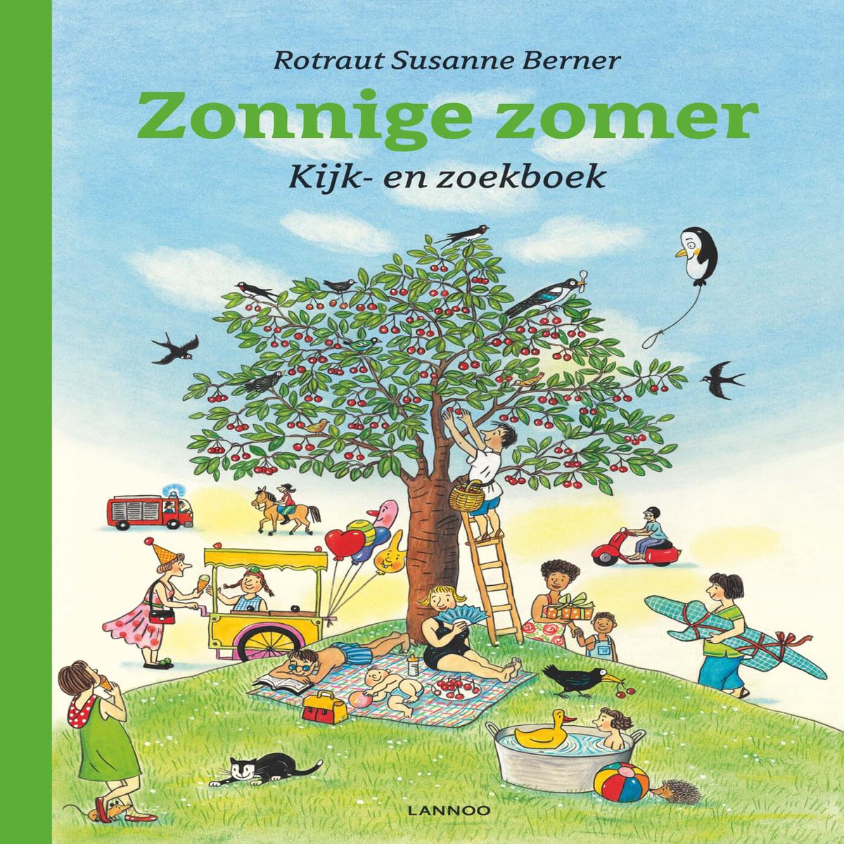 Zonnige zomer: kijk- en zoekboek