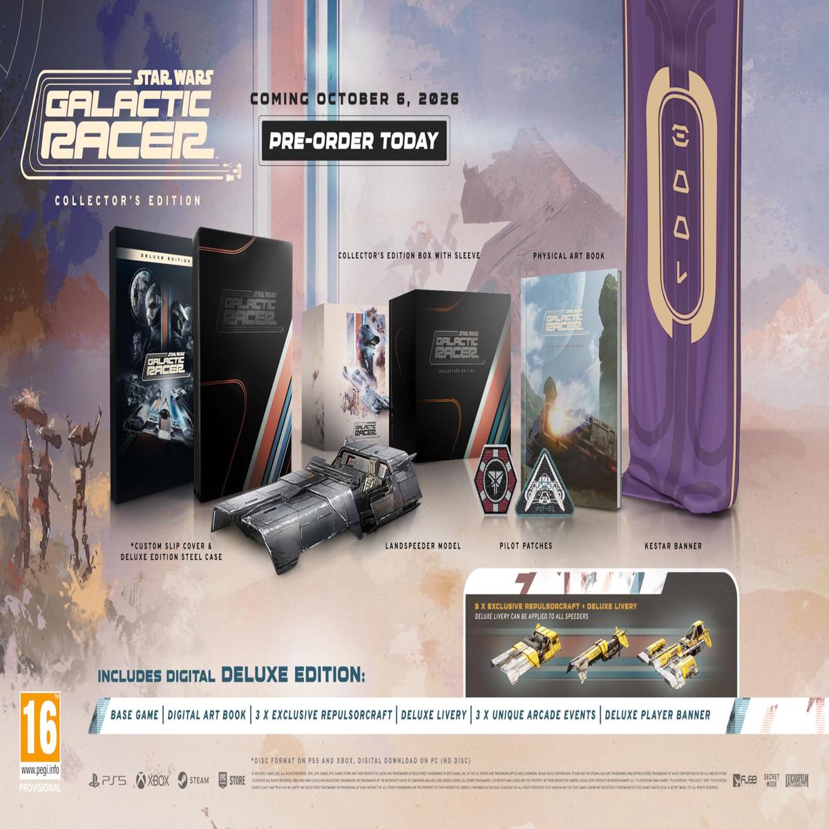 Star Wars: Galactic Racer  Collectors Edition