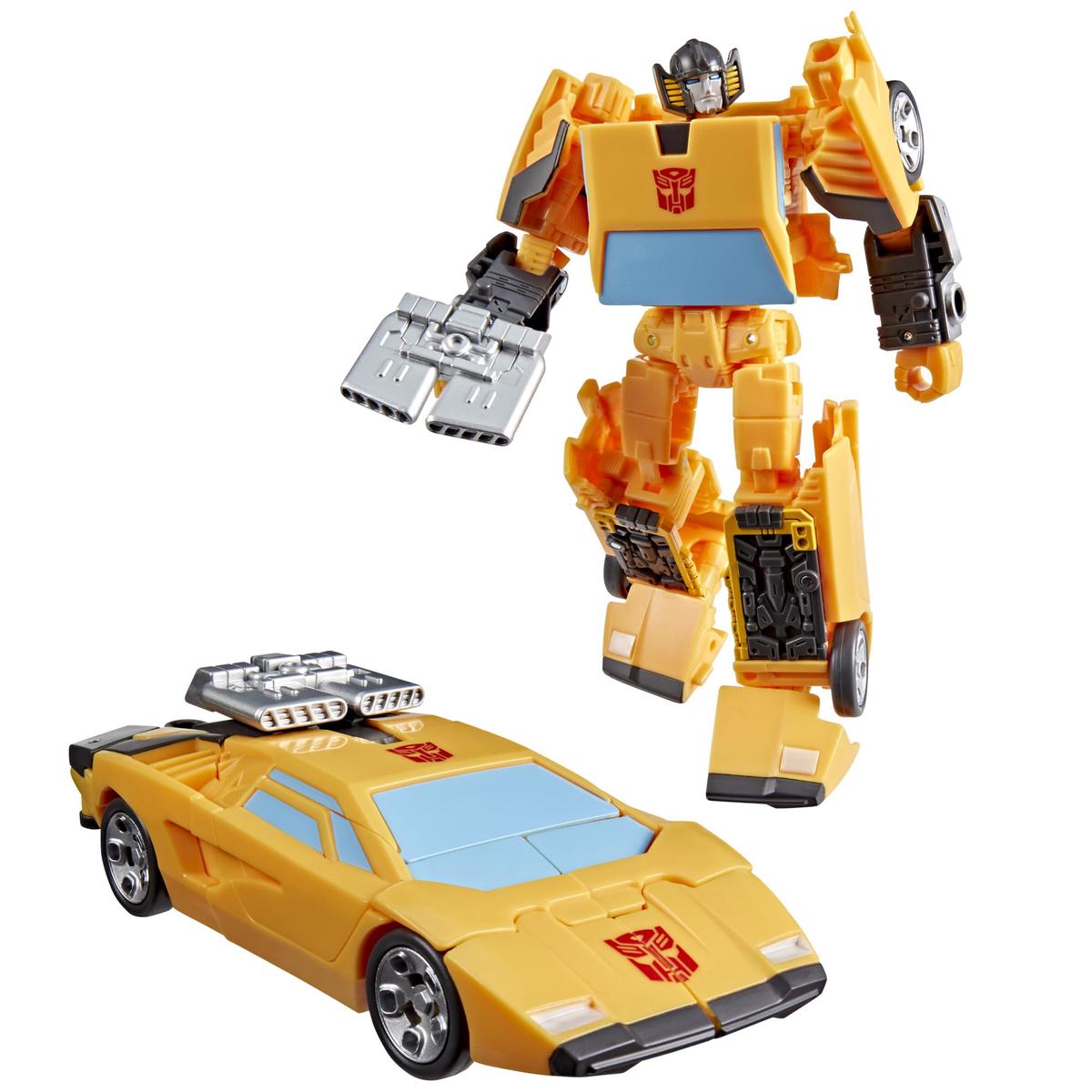 Transformers Studio Series The The Movie Sunstreaker Deluxe Class 4.5-Inch Converting Action Figure, Robot Toys for Ages 8+