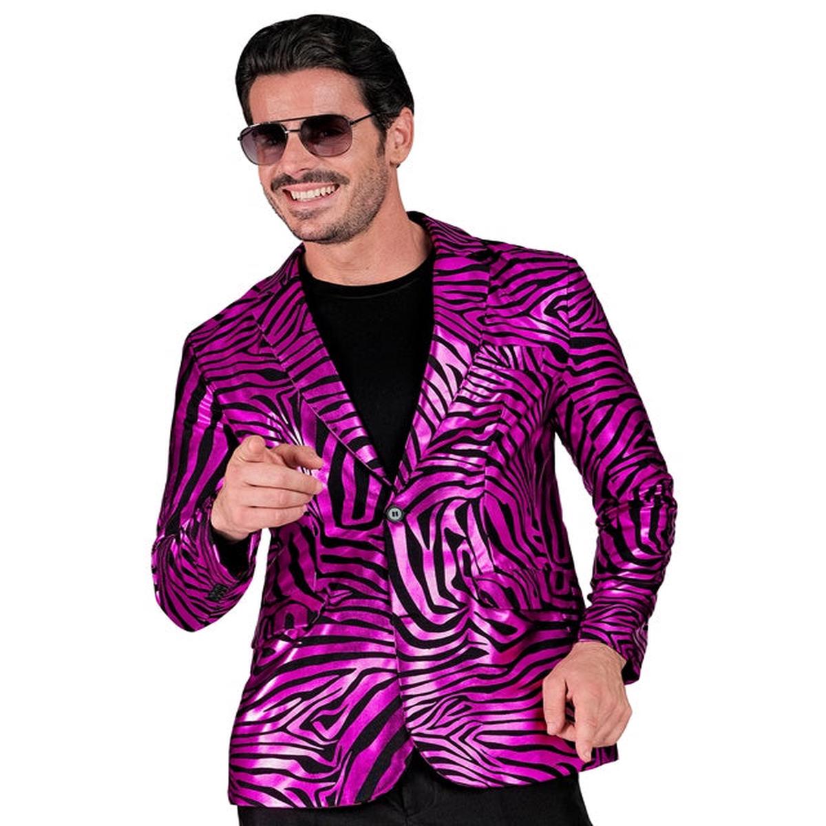 Widmann Pink Animalier Party Fashion Jacket (Jacket) (XL) Pink