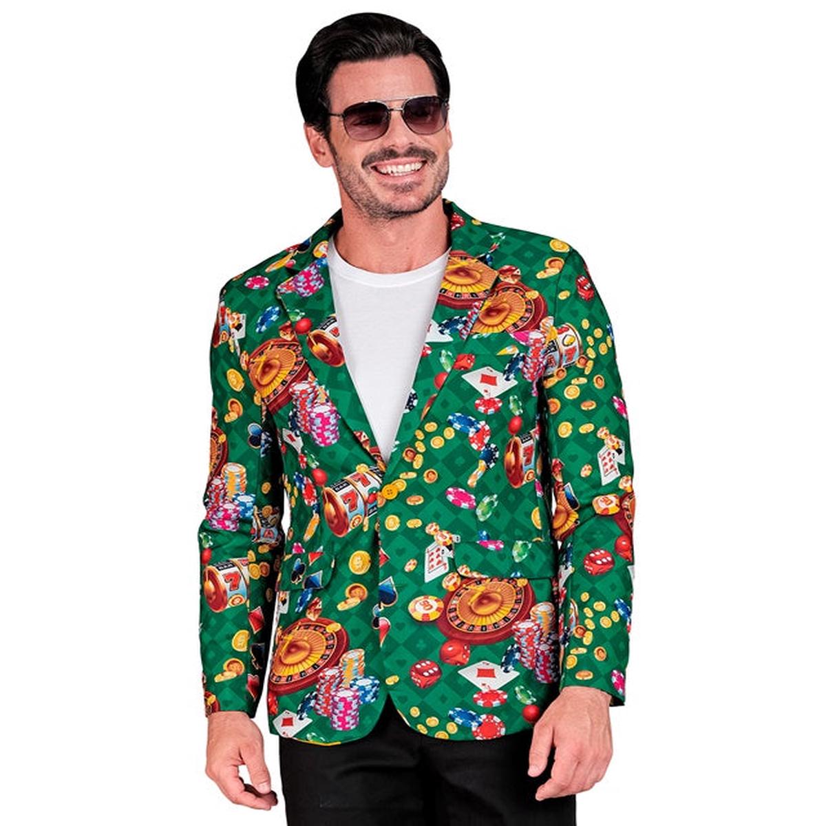 Widmann Rainbow Party Fashion Jacket (Jacket) (XXL) Rainbow