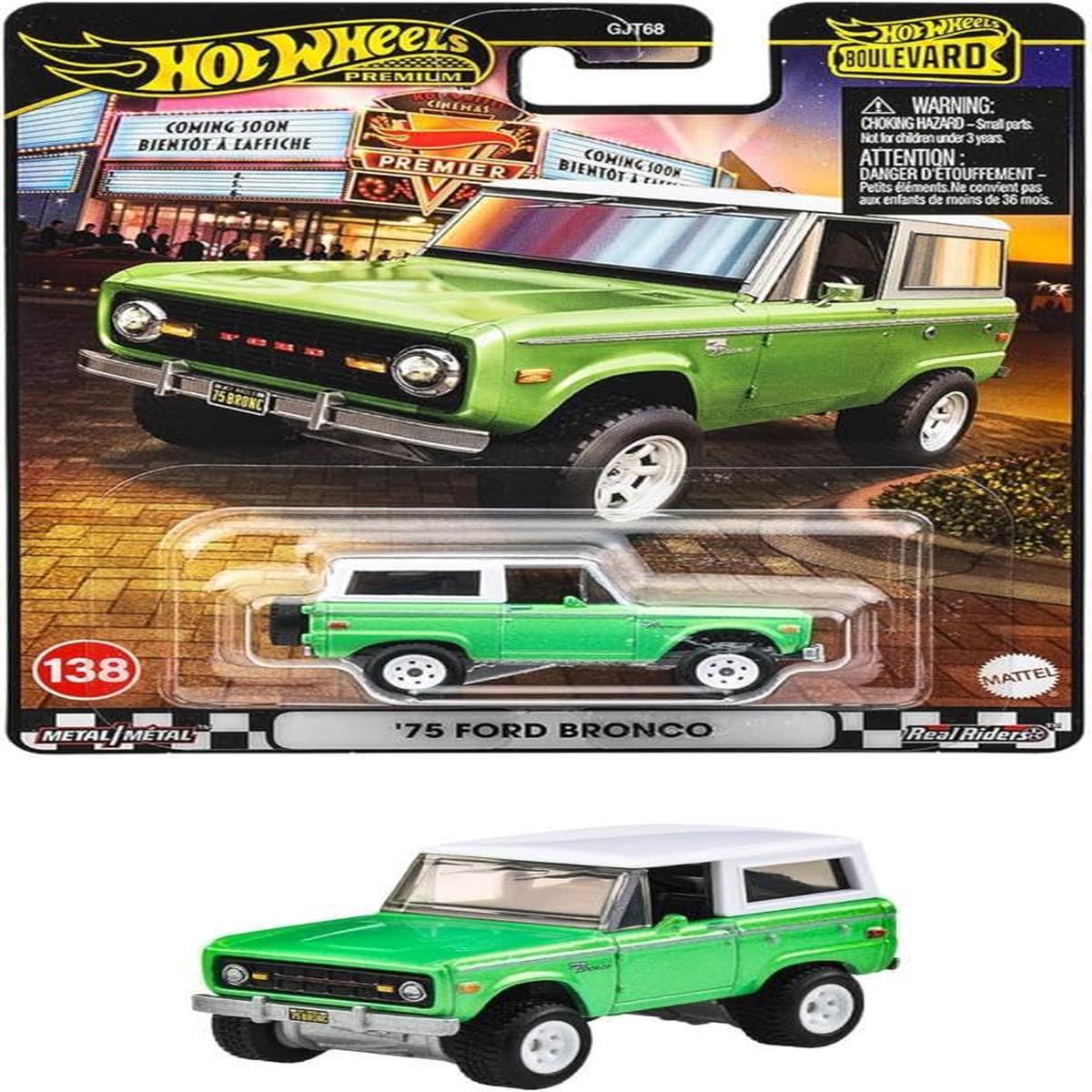 Hot Wheels 1975 Ford Bronco Collectors Vehicle