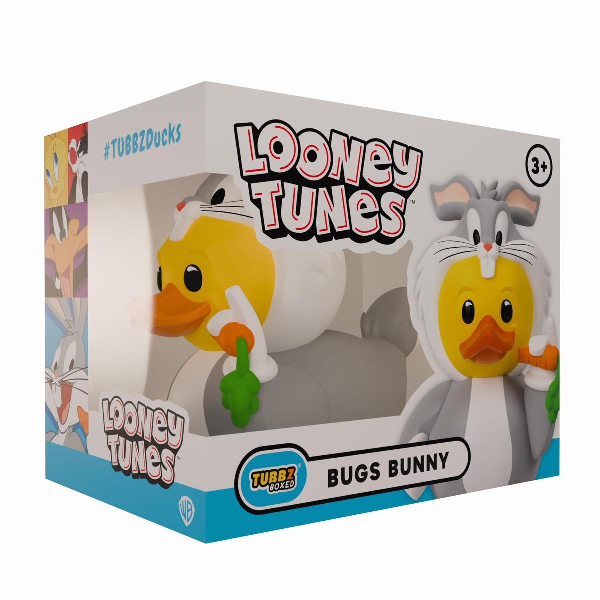 TUBBZ Boxed Edition: Looney Tunes - Bugs Bunny Cosplaying Rubber Duck Vinyl Figure  Official Collectible for Fans of Looney Tunes