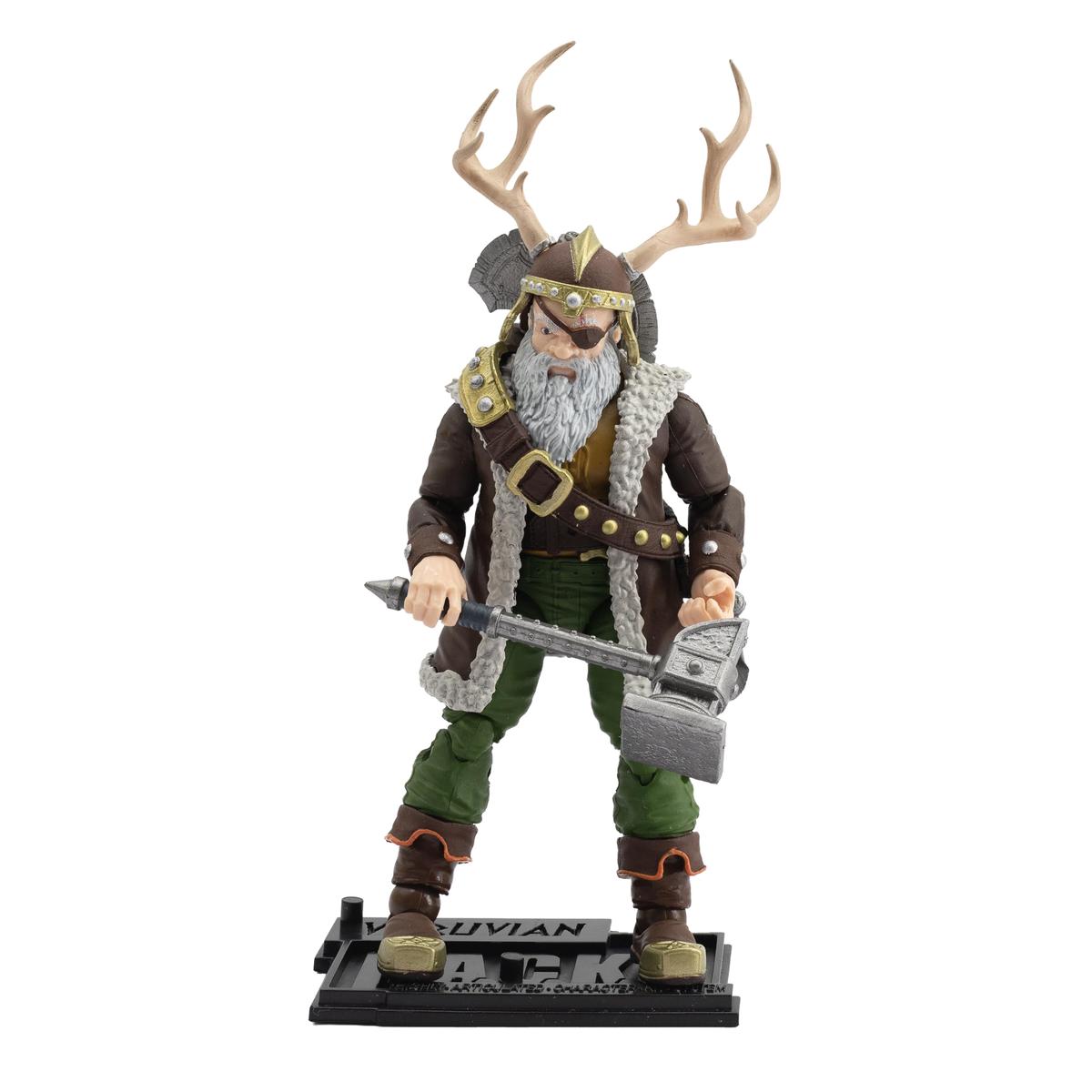 Boss Fight Studio Vitruvian H.A.C.K.S. Grimgrom Nano Mercenario Action Figure